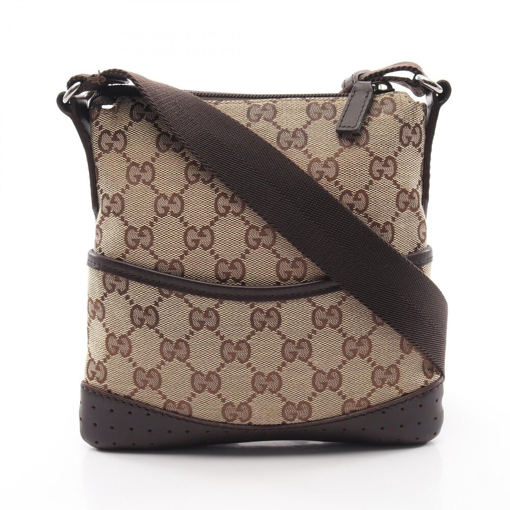 Gucci Gg Canvas Crossbody Shoulder Bag #362824G69B